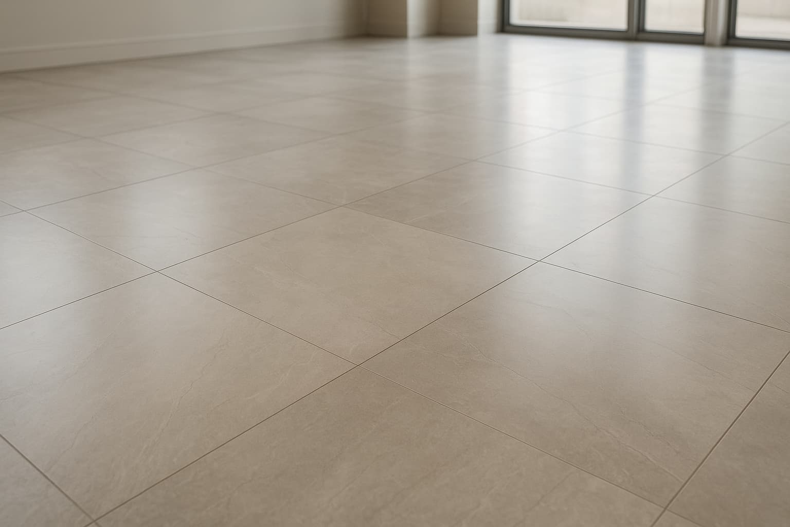 Decorative porcelain flooring