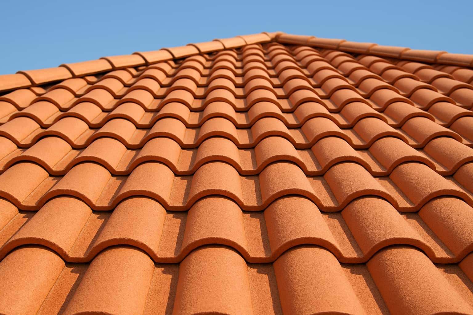 Another red tile roof example